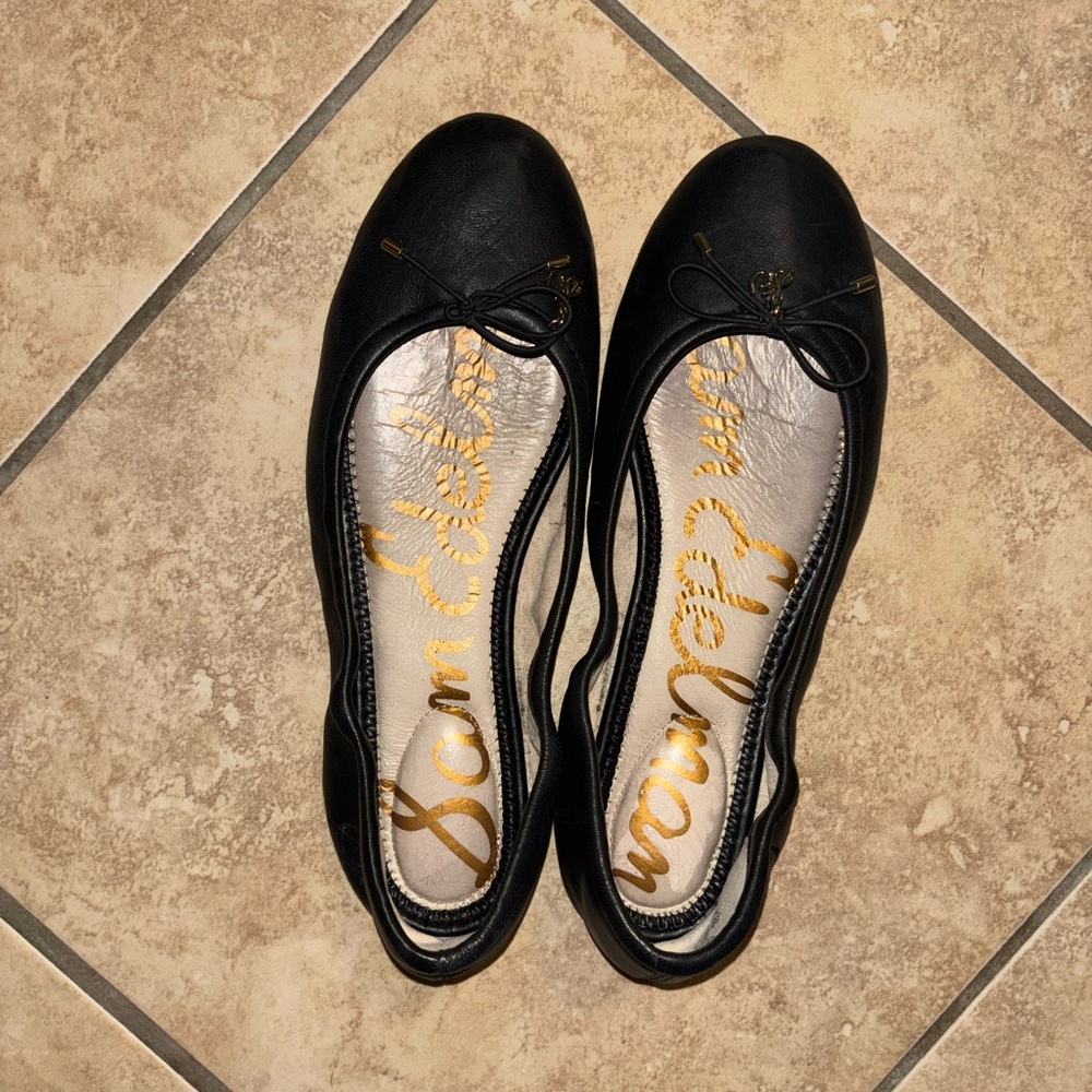 Sam Edelman Black Ballet Flats - Picture 3 of 4
